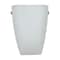 Access Lighting Elementary, 1 Light Wall Sconce, Brushed Steel Finish, Opal Glass 20419-BS/OPL - alternate 1